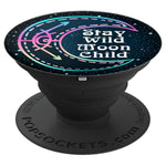 Stay Wild Moon Child Witchy Space Stars Boho Hippie Grip And Stand For Phones And Tablets