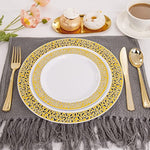 Disposable Dinnerware Set For Party Wedding Offices