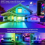 Bluetooth App Control Led Rope Lights With Remote
