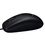Logitech Wired Mouse M90 Black Usb