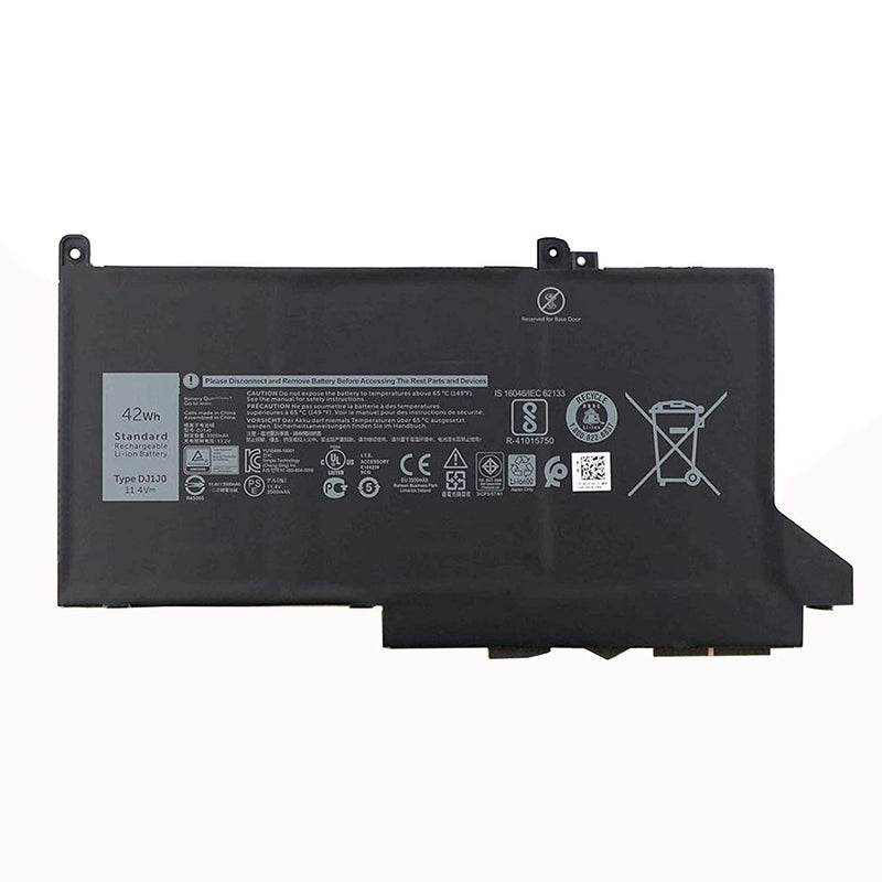 Dj1J0 Battery For Dell Latitude 12 7000 7280 7480 42Wh