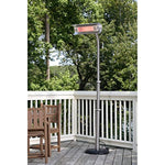 Pole Mounted Infrared Patio Heater With Wheels