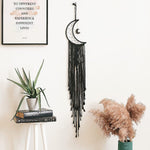 Moon Dream Catcher With Light Decor