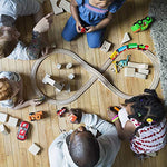 Train Set For Toddler With Double Side Train Tracks