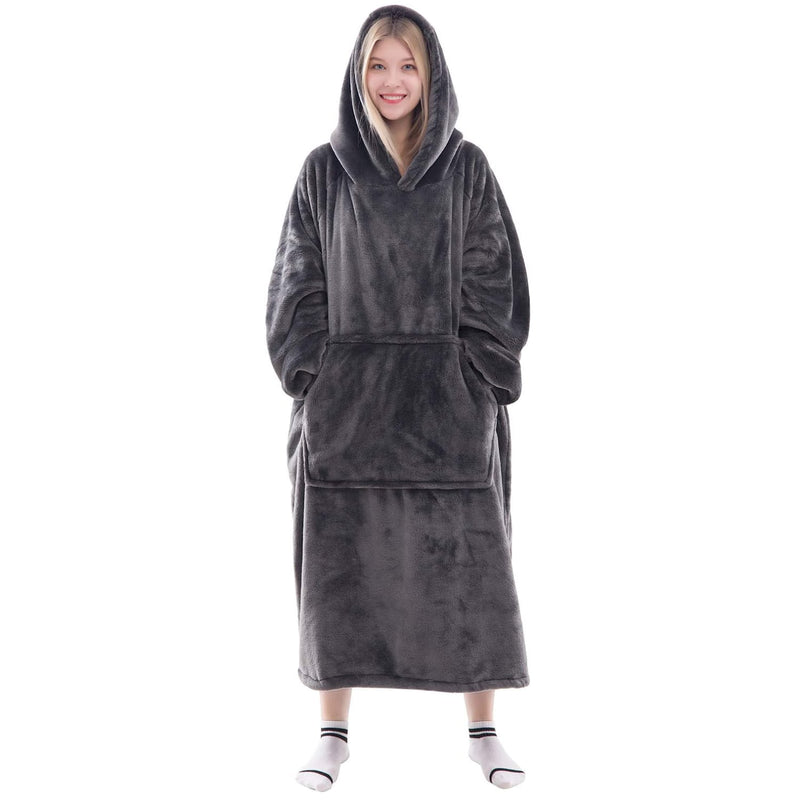 Wearable Blanket Sweatshirt For Women And Men