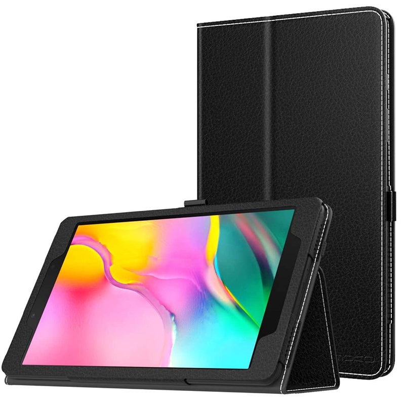 MoKo Case Fit Samsung Galaxy Tab A 8.0 T290/T295 2019 Without S Pen Model, Ultra Lightweight Slim-Shell Stand Folio Cover Case for Galaxy Tab A 8.0 2019 Release Tablet - Black