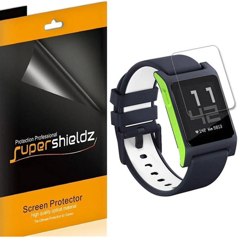 6 Pack Supershieldz Designed For Pebble 2 Screen Protector High Definition Clear Shield Pet