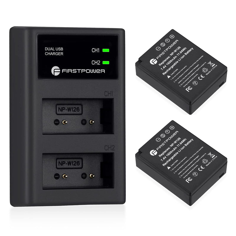 Np W126 Np W126S Battery And Usb Dual Charger For X 100F X100V X T100 X T200 X A1 X A2 X A3 X A5 X A10 X E2 X E2S X E3 X S10 X Pro2 X Pro3 X T1 X T2 X T10