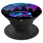 Glamping Forest Camping Rv Camper Night Sky Grip And Stand For Phones And Tablets