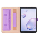 Case For Glaxy Tab A7 2020 Multifunctional Cover Standing Multiple Viewing Angles For Samsung Galaxy Tab A7 10 4 Inches 2020 Sm T500 Sm T507 Purple
