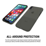 Incipio Ngp Translucent Case For Iphone Iphone Xs Max 6 5 With Flexible Shock Absorbing Drop Protection Black