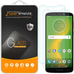 2 Pack Supershieldz Designed For Motorola Moto E5 Plus Tempered Glass Screen Protector 0 33Mm Anti Scratch Bubble Free
