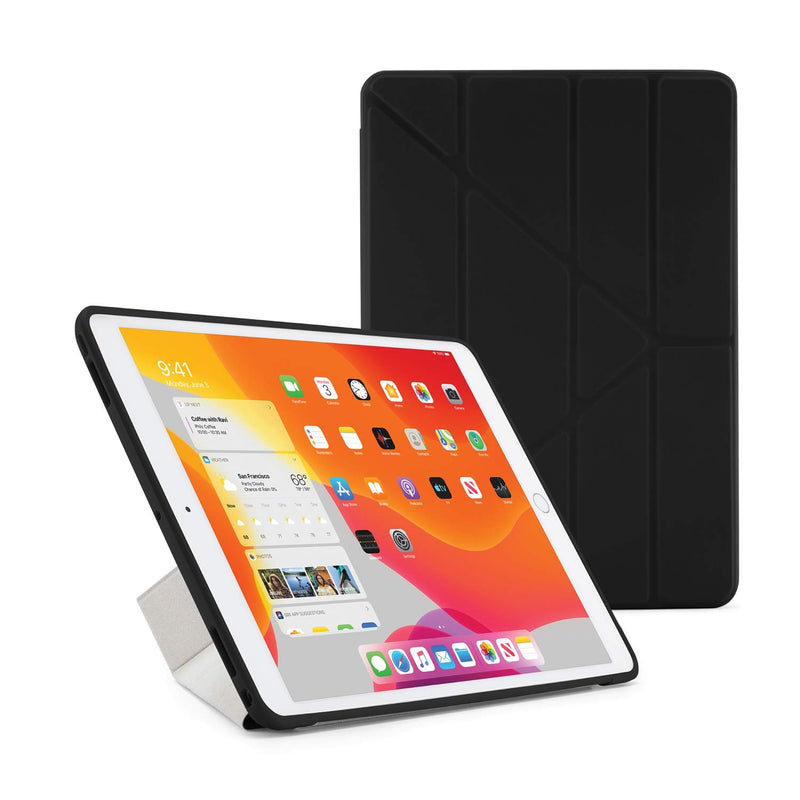 Ipad 7Th Generation Case 2019 10 2 Inch Tpu Origami 5 In 1 Smart Cover Black