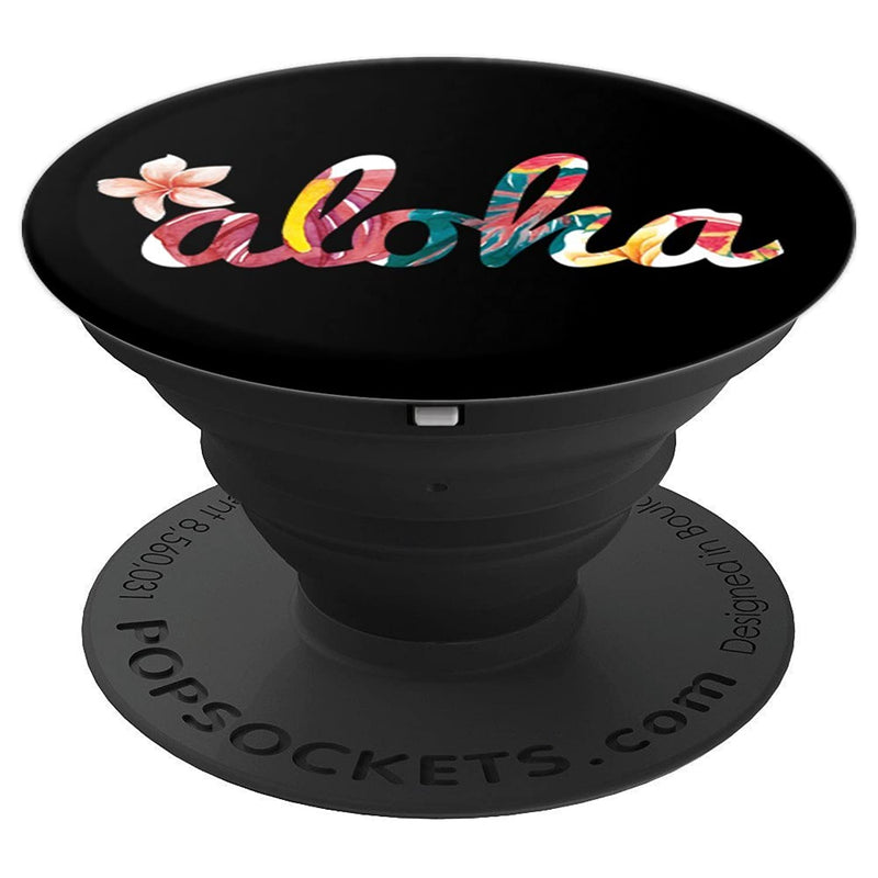 Aloha Plumeria Hawaii Greeting Grip And Stand For Phones And Tablets