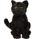 Realistic Black Cat Stuufed Toy