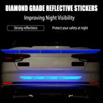 Car Trunk Anti Scratch Reflective Exterior Sticker