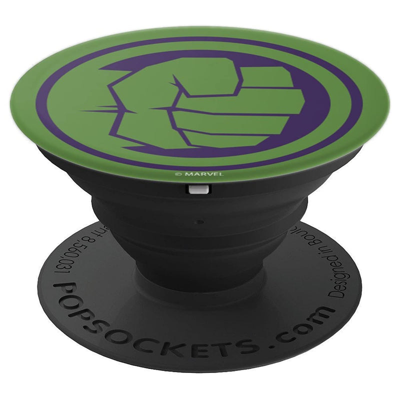 Marvel Hulk Fist Tonal Green Icon Grip And Stand For Phones And Tablets