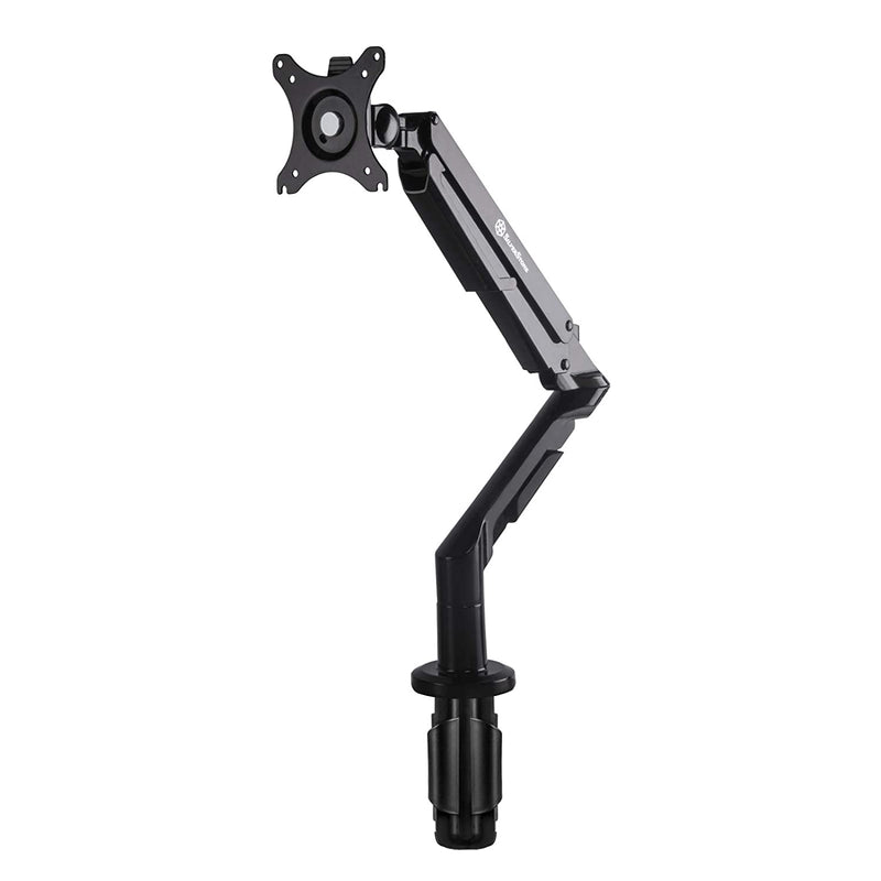 Silverstone Technology Arm12B Vesa Monitor Riser Arm Mount For Monitors Up To 36 And 12Kg Acer And Asus Monitor Compatible Sst Arm12B