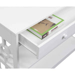 Convenience Concepts Ring 1 Drawer Console Table White