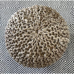 Traditional Cord Boho Pouffe For The Living Room