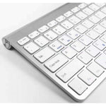 Ibod Wireless Keyboard Mouse Keyboard And Mouse Combo Usb Keyboard Keyboard And Mouse Set Ultra Slim Keyboard For Christmas Xmas Silver Keyboard Mini Keyboard For Pc Laptop Tablet Silver