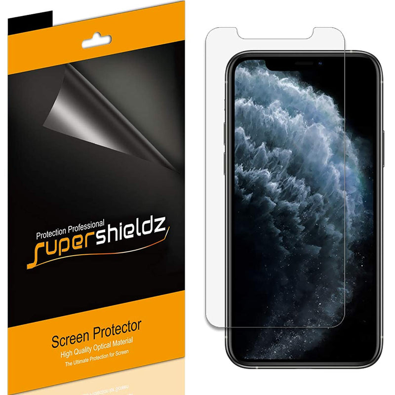 6 Pack Supershieldz Designed For Apple Iphone 11 Pro Max And Iphone Xs Max 6 5 Inch Screen Protector High Definition Clear Shield Pet