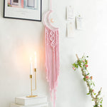 Moon Dream Catcher With Light Decor