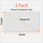 Premium Anti Blue Light And Anti Glare Screen Protector 3 Pack For 24 Inches Widescreen Desktop Monitor Filter Out Blue Light And Relieve Computer Eye Strain To Help You Sleep Better
