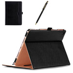 Ipad Air 3Rd Gen 10 5 Case 2019 Vintage Stand Folio Case Cover For Apple Ipad Air 3Rd Gen 10 5 2019 And Ipad Pro 10 5 2017 Multiple Viewing Angles With Apple Pencil Holder Black