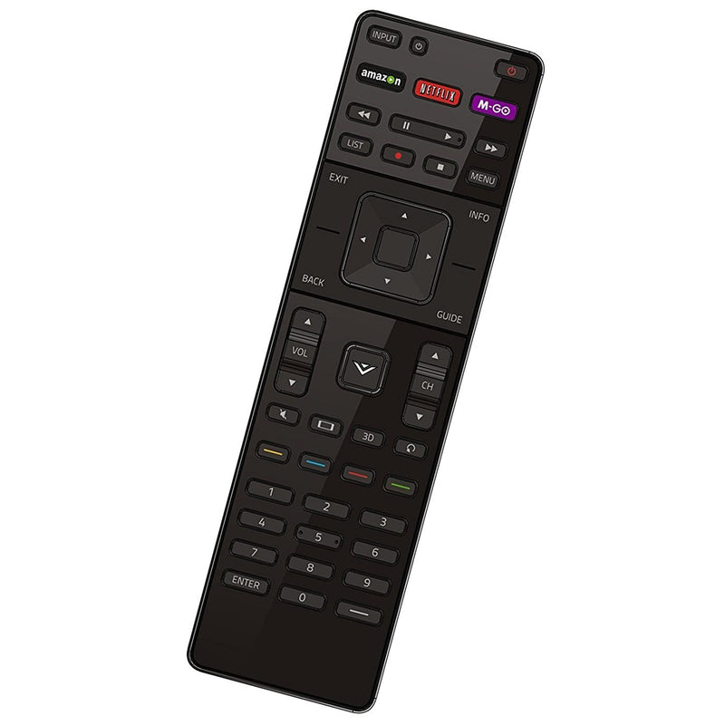 Xrt510 Ir Infrared Remote Control Works For All Vizio M Series Tv No Wi Fi Function