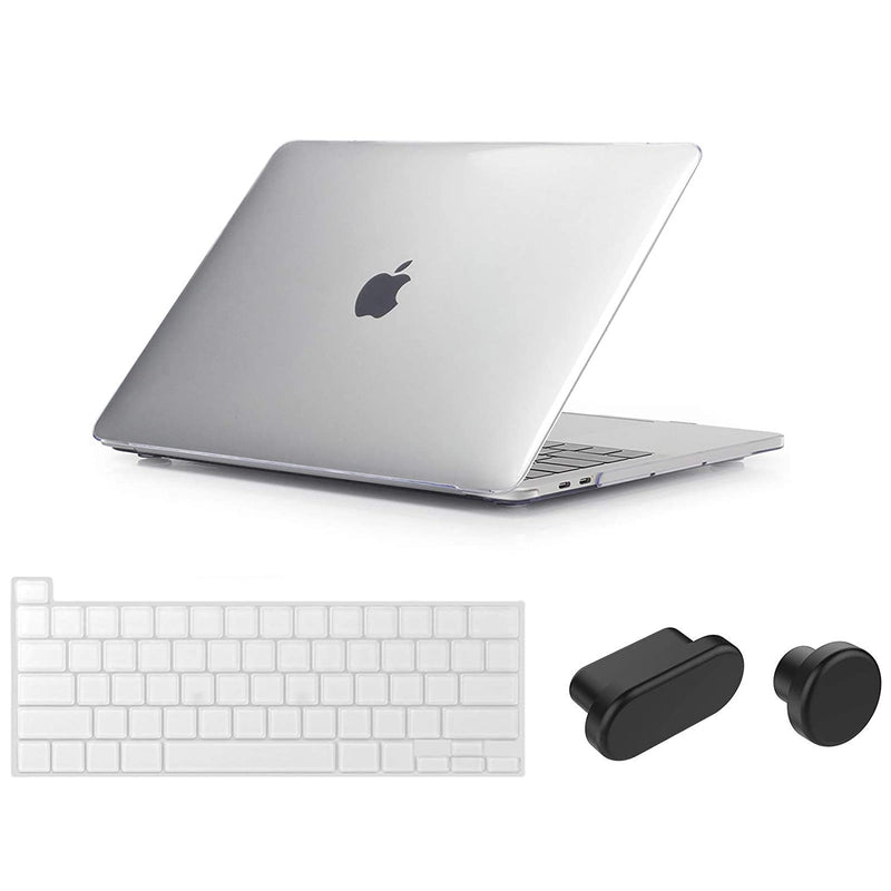 Procase Macbook Pro 13 Case 2020 Release A2289 A2251 With Keyboard Skin Cover Bundle With Silicone Port Plugs Cover Set Dust Cups For Macbook Pro 13 15 16 12 Inch