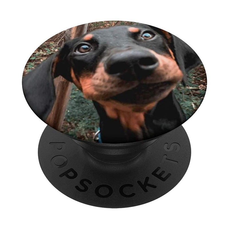 Cute Doberman Gift For Dog Lovers Doberman Puppy Grip And Stand For Phones And Tablets