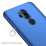 Arkour Lg G7 Thinq Case Lg G7 Case Minimalist Ultra Thin Slim Fit Smooth Matte Surface Hard Pc Cover For Lg G7 Thinq Smooth Blue