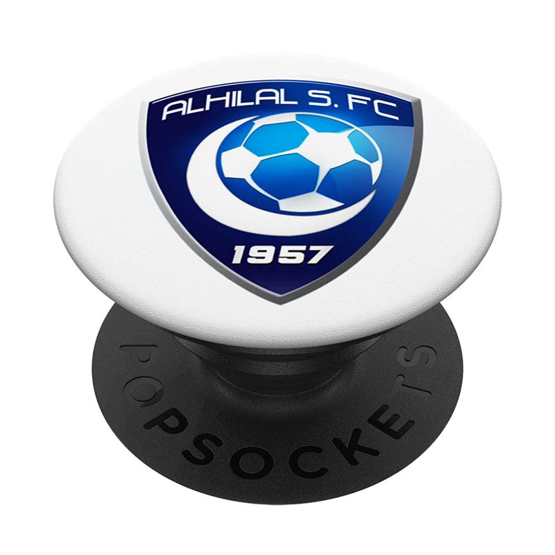 Al Hilal Soccer Football Saudi Alhilal Grip And Stand For Phones And Tablets