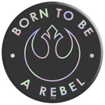 Star Wars Born To Be A Rebel Holographic Grip And Stand For Phones And Tablets