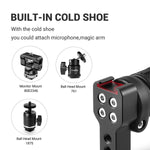 Smallrig Camera Top Handle Grip With Top Cold Shoe Base For Dslr Camera Cage Video Camcorder Rig Rubber 1446