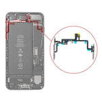 Johncase New Oem Power Volume Button Control Switch On Off Flash Light Mic Mute Connector Flex Cable W Bracket Replacement Parts Compatible For Iphone 7 Plus All Carriers