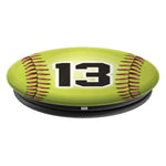 Softball 13 Softball Number 13 Grip And Stand For Phones And Tablets
