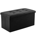 Storage Bench With Faux Leather For Bedroom