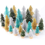 Artificial Mini Christmas Tree 24Pcs