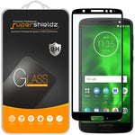 2 Pack Supershieldz Designed For Motorola Moto G6 Tempered Glass Screen Protector Full Screen Coverage Anti Scratch Bubble Free Black