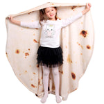 Giant Funny Realistic Food Throw Blanket