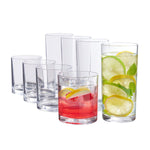Premium Quality Plastic Tumblers In Clear