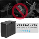 100 Waterproof Car Trash Bin Collapsible Portable Auto Garbage Bag
