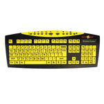 Keys U See Wireless With Mouse Black And Yellow Product Number 10090401