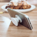 Sunflower Record Player White Grip And Stand For Phones And Tablets