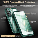 Samsung Galaxy S22 Plus Case With 2 Pack Glass Tempered Screen Protector