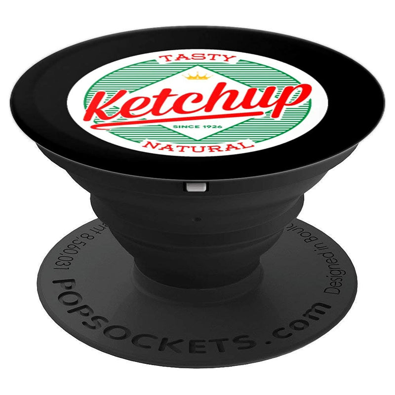 Tasty Ketchup Natural Ironic Lazy Halloween Scary Holiday Grip And Stand For Phones And Tablets