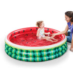 Kiddie Pool 5 Feet Watermelon Ble Inflatable Pool For Kids Large Baby Pool Water Play Pool And Ball Pit For Indoor Or Outdoor