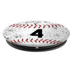 Baseball 4 Baseball Number 4 Grip And Stand For Phones And Tablets